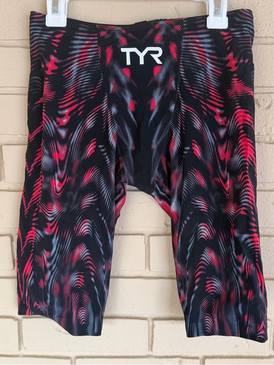 TYR Other - TYR Men's Venzo Genesis High Waist Jammer Swimsuit Tech Suit Red Size 27